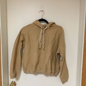 Aerie New Love Corded Hoodie-Basketweave, EUC